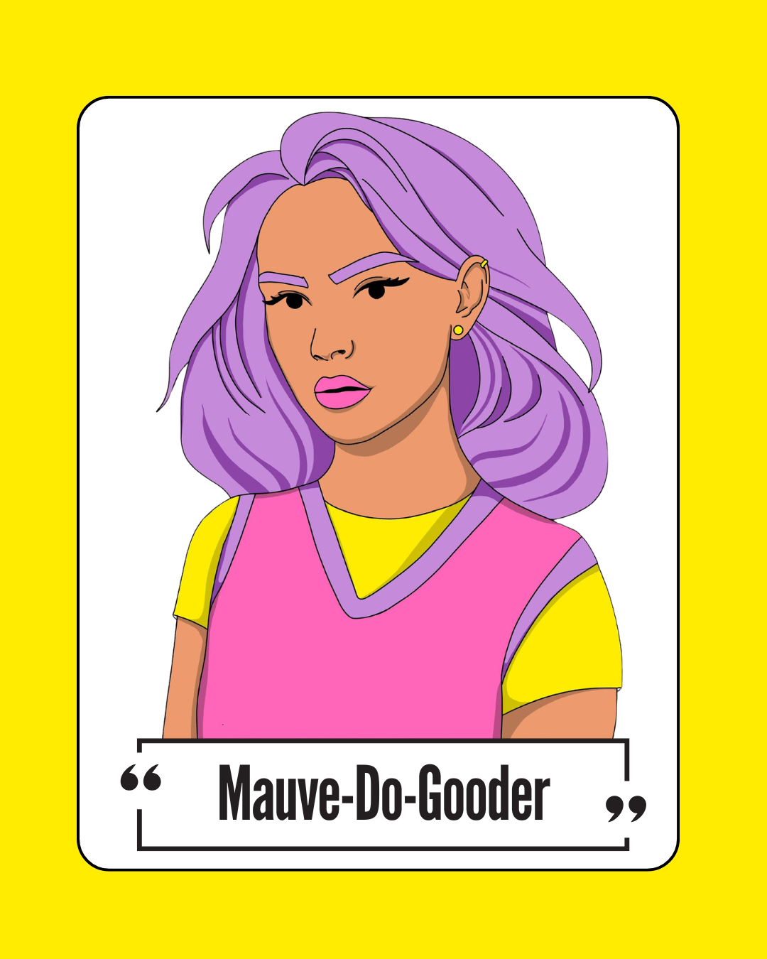 Tricou Mauve-Do-Gooder